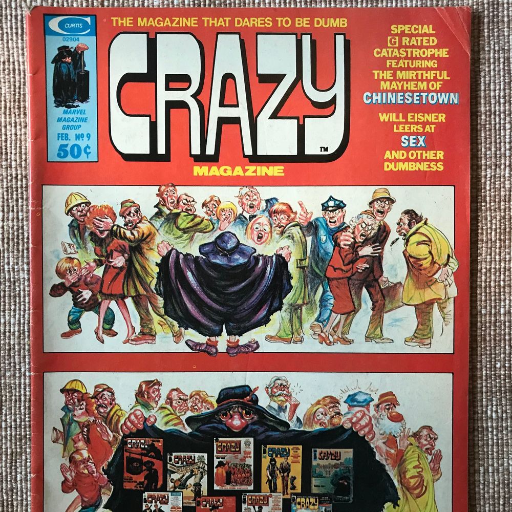 Crazy Magazine Feb No 9  Chinesetown  Feb 1975
